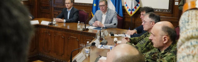 УЖИВО Председник Вучић након седнице Савета за националну безбедност