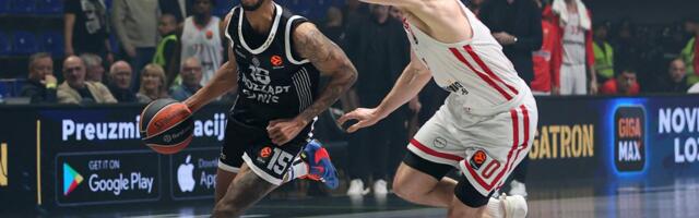 CRNO DA CRNJE NE MOŽE BITI - SRAMOTNI PARTIZAN ZAKUCAN ZA SAMO DNO: Ovako izgleda tabela  Evrolige posle nove blamaže crno-belih!