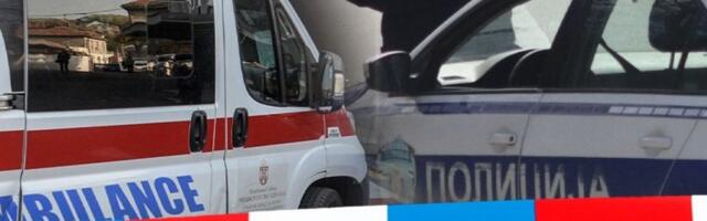 TEŠKA NESREĆA NA PLAVOM MOSTU! Automobil se prevrnuo nakon sudara, Hitna pomoć na putu!