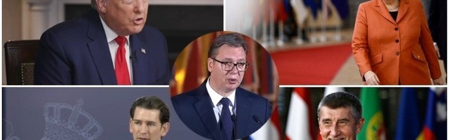 Tramp, Merkel, Kurc, Babiš... Vučićevi prijatelji padaju K'O KRUŠKE