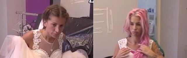 OVAKVE MLADE NIKO NE BI POŽELEO: Rivalke isprobavaju venčanice - Dalila smrknuta, Aleksandra kao pred streljanje!