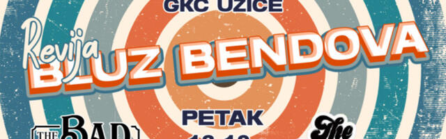 Revija bluz bendova u petak i subotu  GKC-u