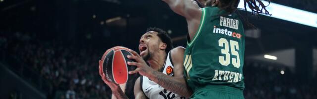 (FOTO UBOD) VELIKA PODRŠKA ZA CRNO-BELE: Glavni čovek Partizana u OAKI!