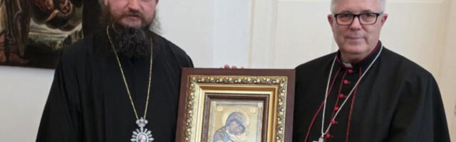 Епископ Сергије посетио Надбискупа задарског