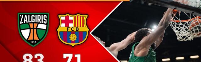 Žalgiris dobio Barselonu u direktnoj borbi za plej-of