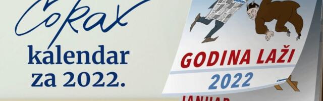 Koraksov kalendar za 2022. godinu od danas u prodaji