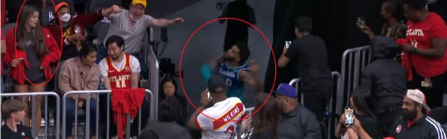 Haos u NBA: Hteo da bije sudiju, pa krenuo na navijača, a na kraju je stradala devojčica - nju je pogodio u glavu! /VIDEO/