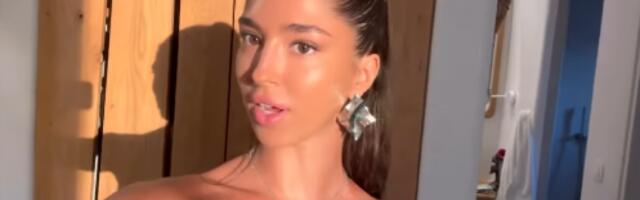 Uvija se kao zmija: Eksplozija seksepila Đine Džinović, u prvom planu silikonske lopte