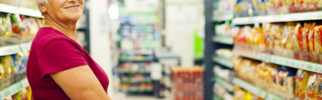 Kasa u marketu, namenjena za razgovor: Za kupce koji se osećaju usamljeno