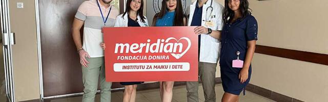 Meridian fondacija donirala opremu jedinoj laboratoriji za retke bolesti kod novorođenčadi