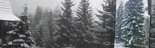 Sneg pada i ovde: K'o da je Nova godina, a ne Prvi maj