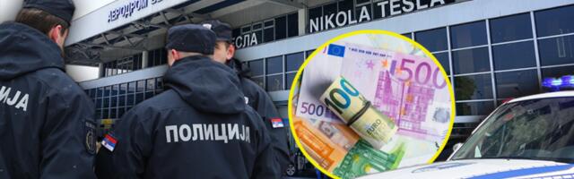 STAVIO PARE U PASOŠ! Na beogradskom aerodromu uhapšen muškarac zbog mita!