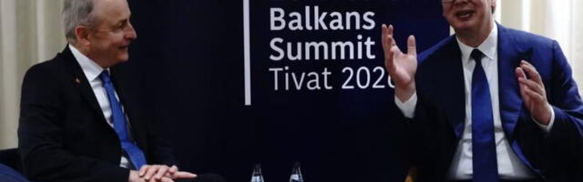 "RAZGOVARALI SMO O PROCESU PROŠIRENJA EU" Predsednik Vučić se sastao sa premijerom Irske: Ukazao sam na posvećenost Srbije ubrzanju reformskog procesa