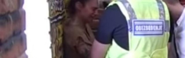 (VIDEO) SKANDAL U BELOJ KUĆI: Mina Vrbaški zarila sebi staklo u ruku, obezbeđenje hitno doletelo!