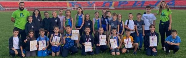PCS za atletske škole: Devet medalja za Novopazarce