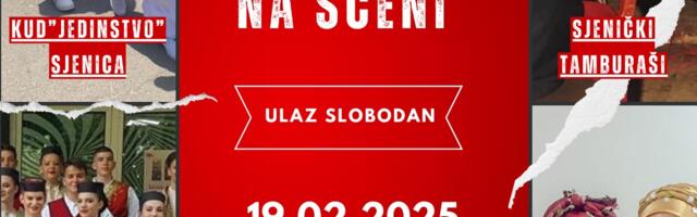 KUD „Jedinstvo“ organizuje folklorni festival „Zajedništvo na sceni“ u Sjenici