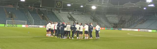 POSLEDNJE PRIPREME ZA VAŽAN MEČ Fudbaleri Crvene zvezde odradili trening pred utakmicu sa Šturmom (VIDEO)