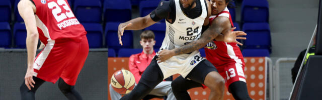 Crno-beli razapeli ove igrače posle pobede: Mučno za gledanje, jad i beda...