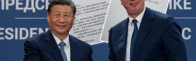 DOKAZ ČELIČNOG PRIJAZTELJSTVA! Si Đinping prvi poslao čestitku Vučiću povom rođendana koju je svojeručno potpisao! (FOTO)