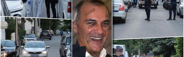 UVIĐAJ TRAJAO CELU NOĆ, NASTAVLJA SE I SADA: Evo šta se dešava ispred restorana u kom je ubijen Aleksandar Nešović, veliki broj čuvara reda na terenu