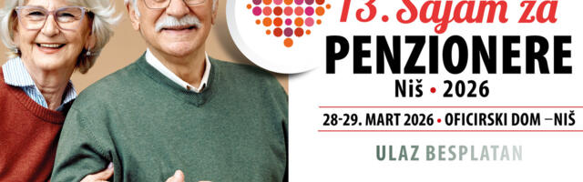 Sajam za penzionere 28. i 29. marta u Oficirskom domu u Nišu