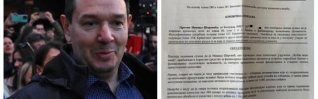 EKSKLUZIVNO Krivična prijava protiv Nemanje Šarovića zbog falsifikovanja (FOTO)