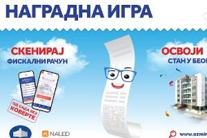 Сутра прво извлачење наградне игре "Узми рачун и победи” – додељују се два стана у Београду