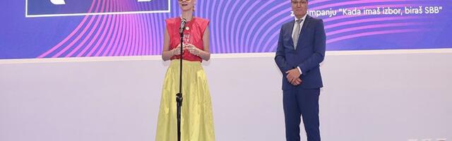 SBB dobitnik nagrade za najbolju TV kampanju „Kada imaš izbor, biraš SBB“