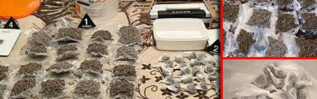Puna kuća droge: Uhapšen diler u Kragujevcu, evo šta mu je sve pronašla policija (FOTO)