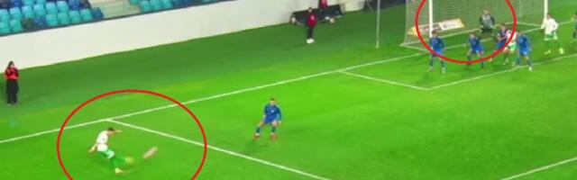 Neverovatan gol u Prvoj ligi Srbije, fudbaler Loznice iz nemoguće pozicije zatresao mrežu