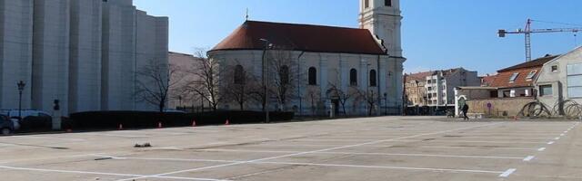 Umesto garaže koja je uklonjena: Iza SNP-a parking prostor sa 84 mesta, sat parkiranja 50 dinara