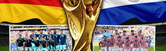NEMAČKA - PARAGVAJ: A posle haosa - fudbal!