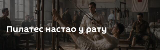 Пилатес настао у рату