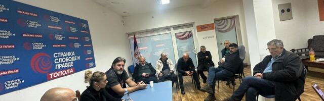 Jekić u Topoli: Spreman sam da sa građanima Topole branim njihove interese