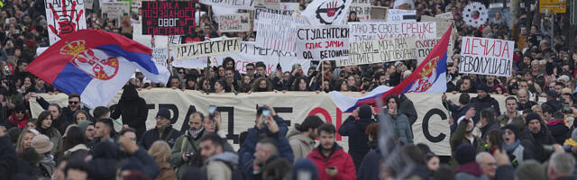 MUP: Na protestu u Beogradu bilo između 28.000 i 29.000 građana