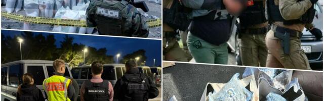 POGLEDAJTE KAKO JE UHAPŠEN VOĐA BALKANSKOG KARTELA U CRNOJ GORI! Specijalci sa fantomkama i pancirima ga opkolili, četvorica ga vode (foto)