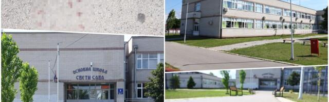 "UDVARAO SE DEVOJČICI, A DRUGOVI SU HTELI DA JE ZAŠTITE" Kurir u Smederevu nakon ranjavanja dečaka, krv i dalje u školskom dvorištu (foto)