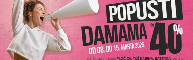 Nedelju dana popusta za dame u Ogrevu