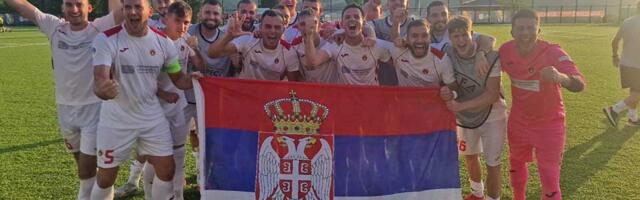 Član amaterske reprezentacije FS Vojvodine Stefan Popov: Ponosni na uspeh u San Marinu