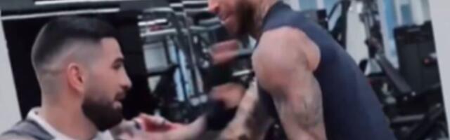 Legendarni fudbaler odradio trening sa UFC zvezdom, evo kako se završilo