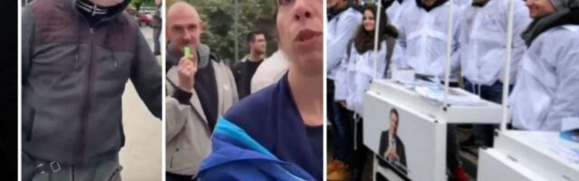 TO JE MANIR BLOKADERA! Psovke, vređanje i napad na aktiviste SNS na Novom Beogradu još jedan pokazatelj koliko su nemoćni! (VIDEO)