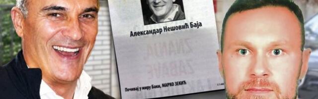 "POČIVAJ U MIRU, BAKI!" Zvicerov ubica koji je osuđen na 40 godina zatvora dao čitulju za ubijenog Aleksandra Nešovića! (FOTO)