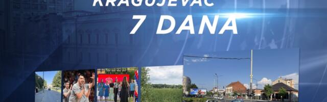 InfoKG 7 dana: Zaboravljeni prsten oko gradskog jezgra, Mijovićev trijumf, Ponos Kragujevca, Bubanjsko jezero progutala trska, čekajući kružni tok...