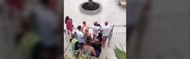 JURIŠ na ležaljke na Tenerifama (VIDEO)