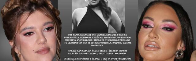 "Ježim se od pomisli da sam..." Kija Kockar otkrila da li je poznavala Aleksandra koji je vozio "audi smrti"