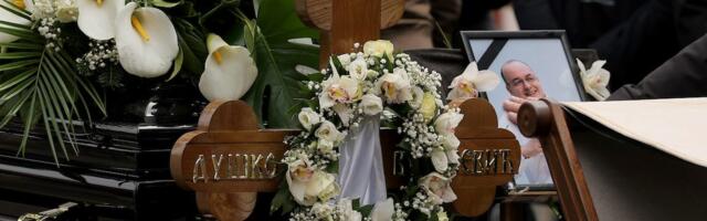 Duško Vujošević sahranjen u Aleji zaslužnih građana na Novom groblju