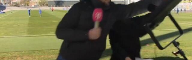 HAOS U HRVATSKOJ! Bivši golman spasao prelepu voditeljku uživo u prenosu (VIDEO)