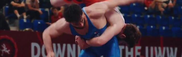 Spektakl u Zrenjaninu: Rus izveo "leteću vevericu", šokirao publiku i okrenuo meč (VIDEO)