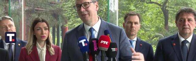 Ubačeni elementi? Vučić o blokaderskom skupu na Slaviji: Krenuće kuknjava za tim "ubačenim elementima"