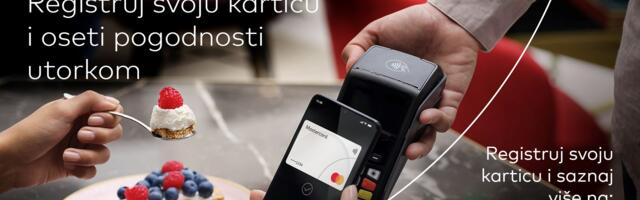 Kupuj utorkom i oseti pogodnosti uz Mastercard